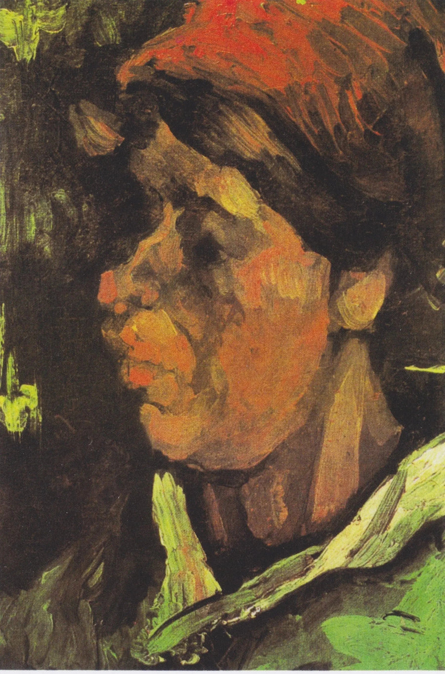 Holländsk bondhustru - Vincent van Gogh
