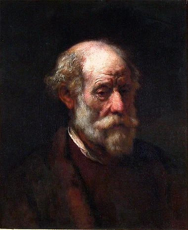 Byst av en gammal man - Rembrandt