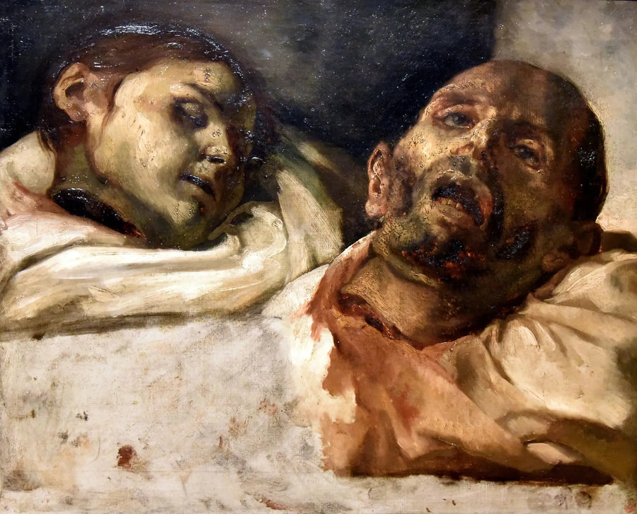Avhuggna huvuden - Théodore Géricault