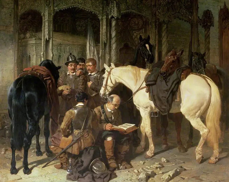 Runda huvuden i en kyrka i Arundel - John Frederick Herring, Sr.