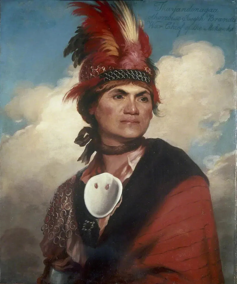 Thayendanegea (Joseph Brant, ca 1743-1807) - Gilbert Stuart
