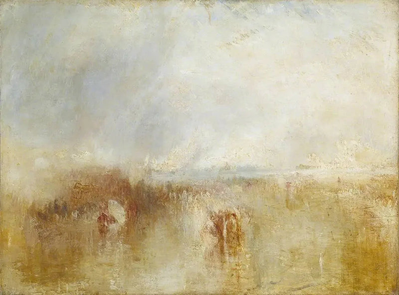 Ankomsten av Louis-Philippe till Royal Clarence Yard, Gosport, 8 oktober 1844 - J. M. W. Turner