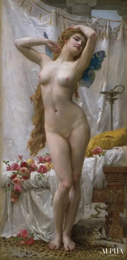 The Awakening of Psyche - Guillaume Seignac - Reproductions de tableaux et peintures haut de gamme