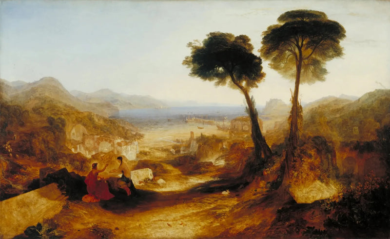 Baiae-bukten, med Apollo och Sibyllan - J. M. W. Turner