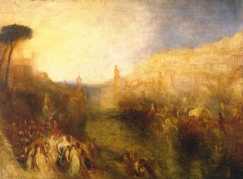 Flottans avfärd - J. M. W. Turner