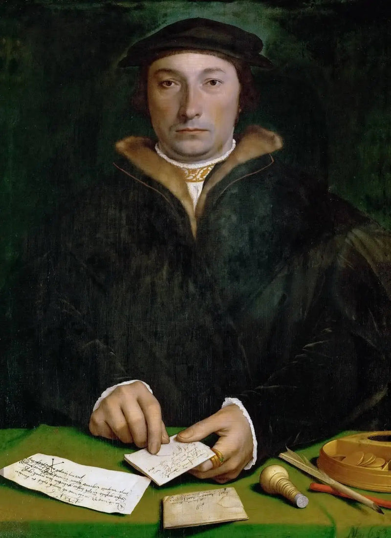 Duisburg-handlaren Dirck Tybis - Hans Holbein den yngre