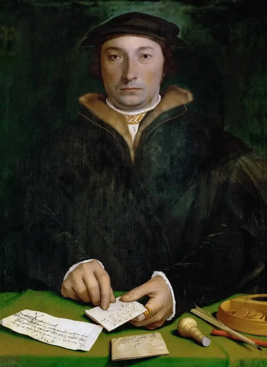 Duisburg-handlaren Dirck Tybis - Hans Holbein den yngre