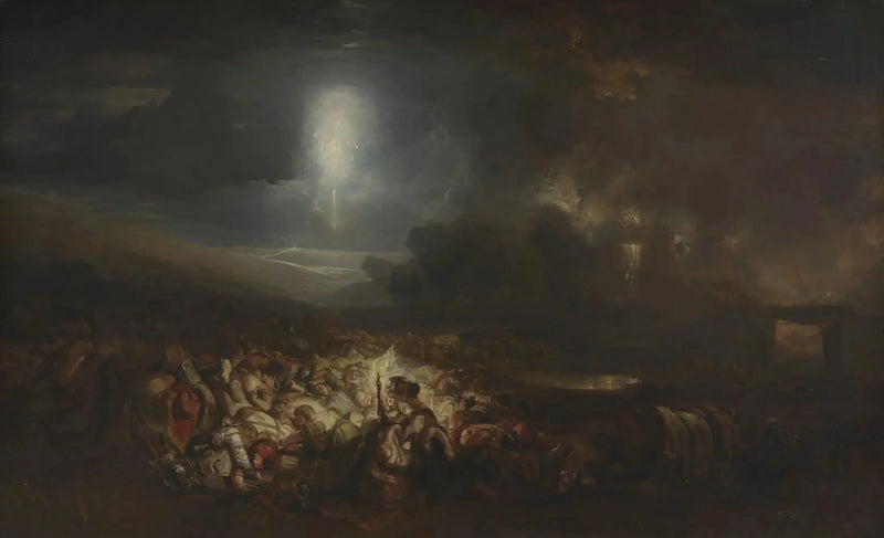 Slaget vid Waterloo - J. M. W. Turner