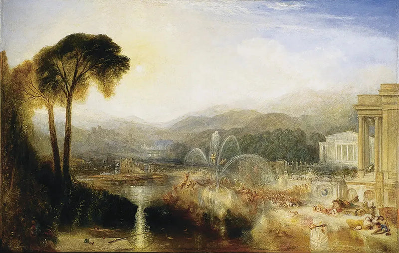 Lättjans källa - J. M. W. Turner