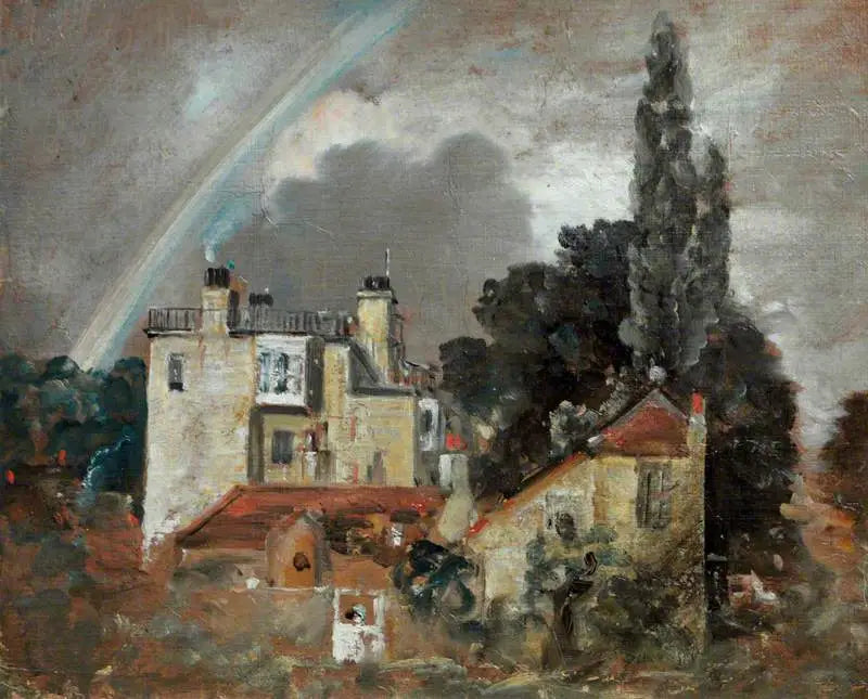 The Grove, eller Admirals hus, Hampstead - John Constable