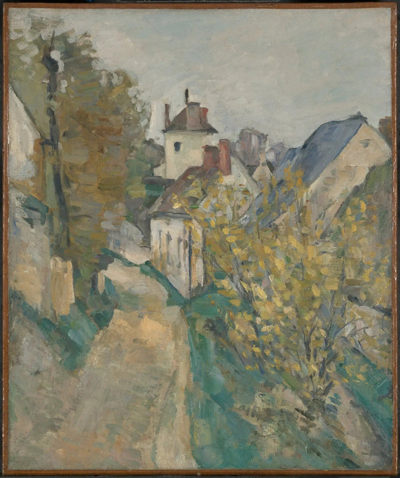 Dr. Gachets hus i Auvers-sur-Oise - Paul Cézanne