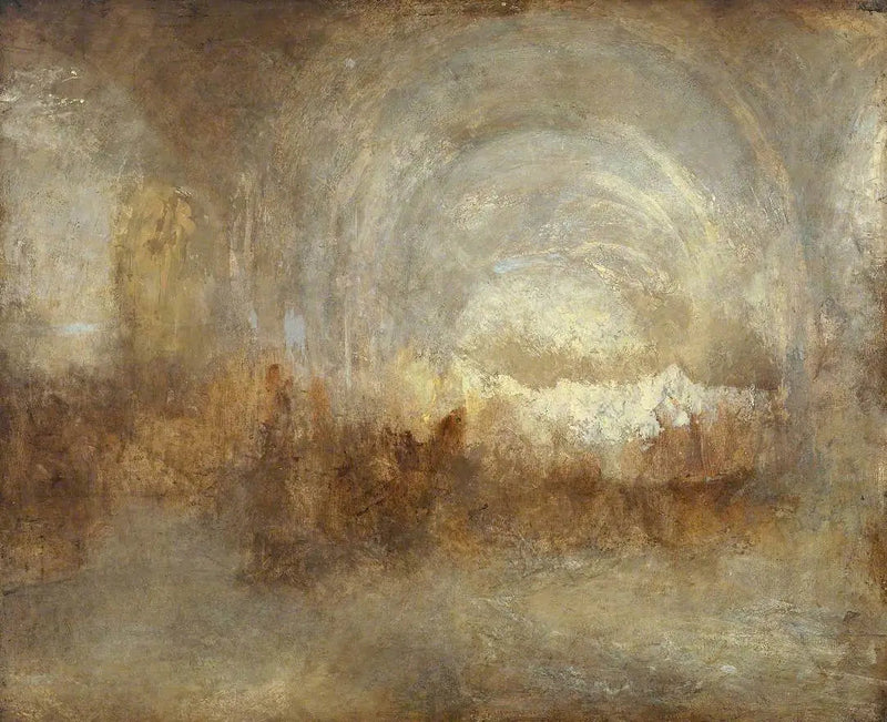 Den långa källaren i Petworth - J. M. W. Turner