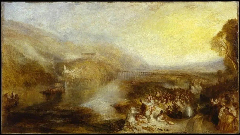 Öppningen av Wallhalla, 1842 - J. M. W. Turner
