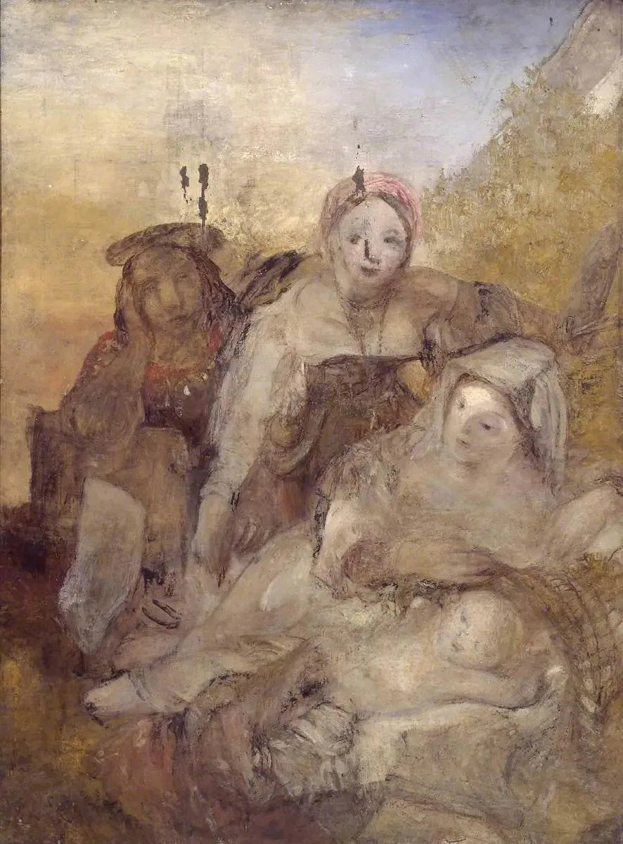 Vila på flykten till Egypten - J. M. W. Turner