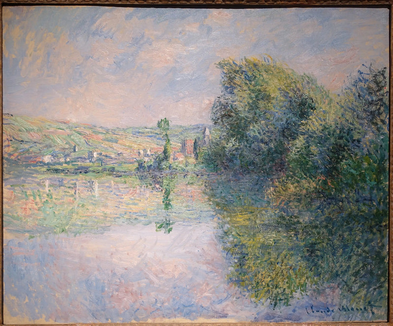 Seine vid Vétheuil - Claude Monet