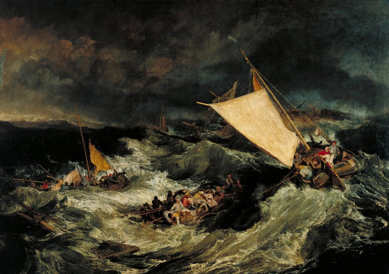 Skeppsbrottet - J. M. W. Turner