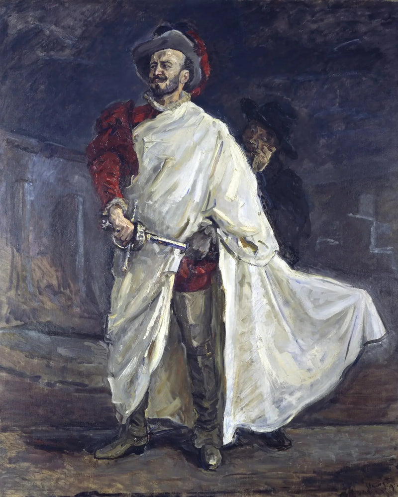 The Singer Francisco d'Andrade som Don Giovanni i Mozarts opera - Max Slevogt