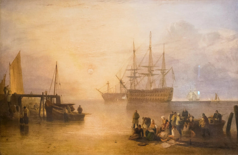 Solen som stiger genom ånga. - J. M. W. Turner