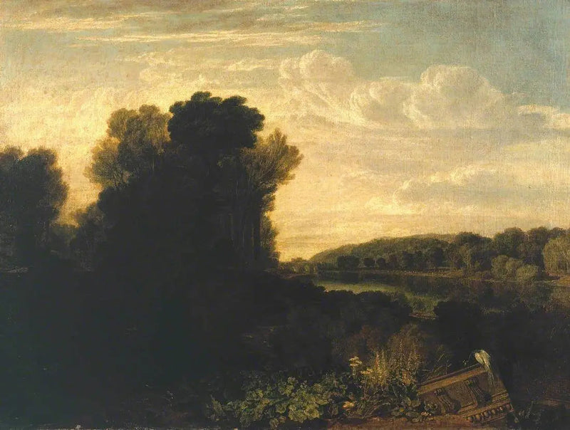 Themsen vid Weybridge - J. M. W. Turner