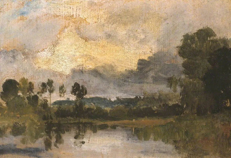 Themsen nära Windsor - J. M. W. Turner