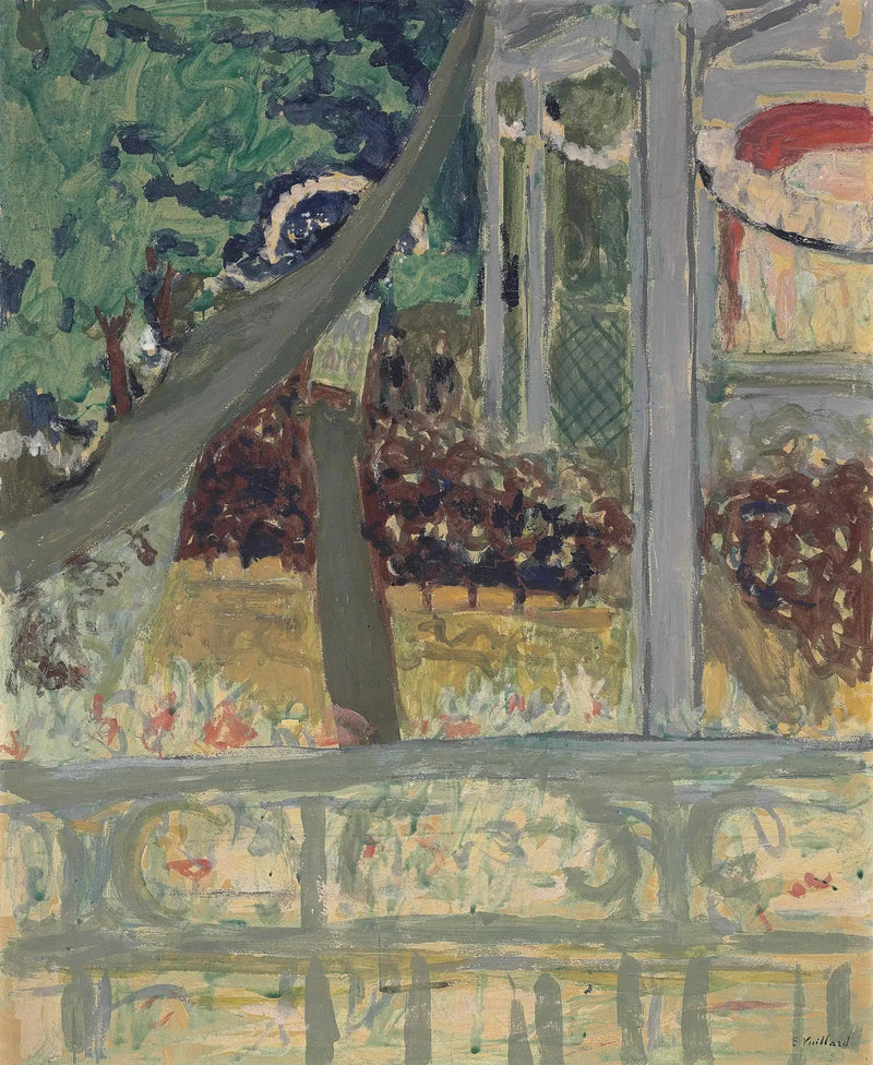 Utomhusteater (kiosken) - Édouard Vuillard