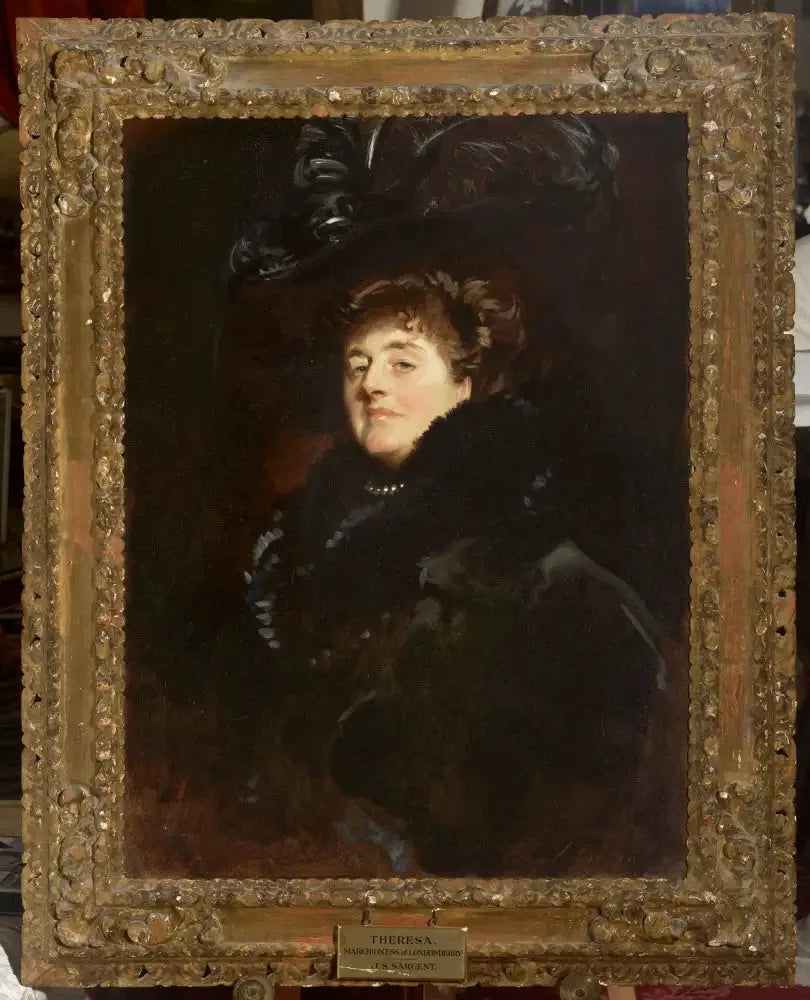 Theresa Susey Helen Talbot, marquise de Londonderry (1855 -1919) - John Singer Sargent image 1 copie de tableau peinte à la main