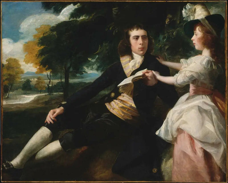 Thomas Lane och hans syster Harriot - John Singleton Copley