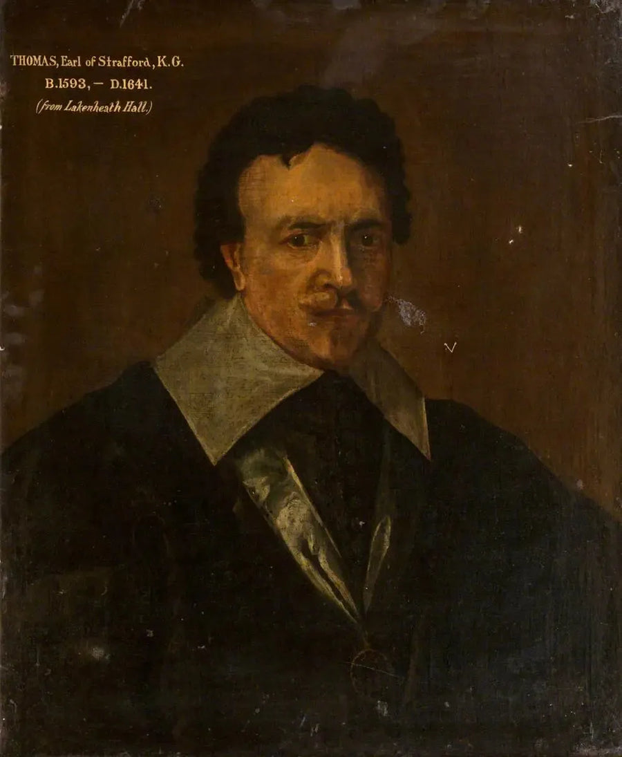 Thomas Wentworth (1593–1641), 1:e earl av Strafford - Antoine van Dyck