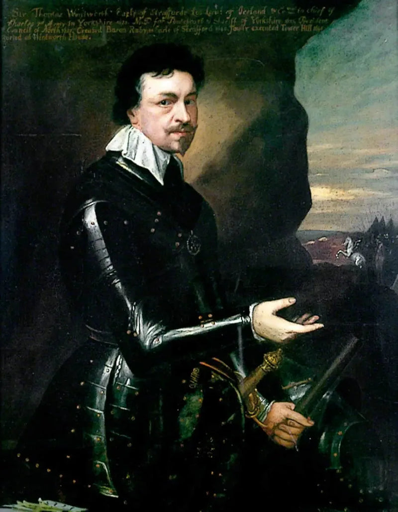 Thomas Wentworth (1593–1641), första earl av Strafford - Antoine van Dyck