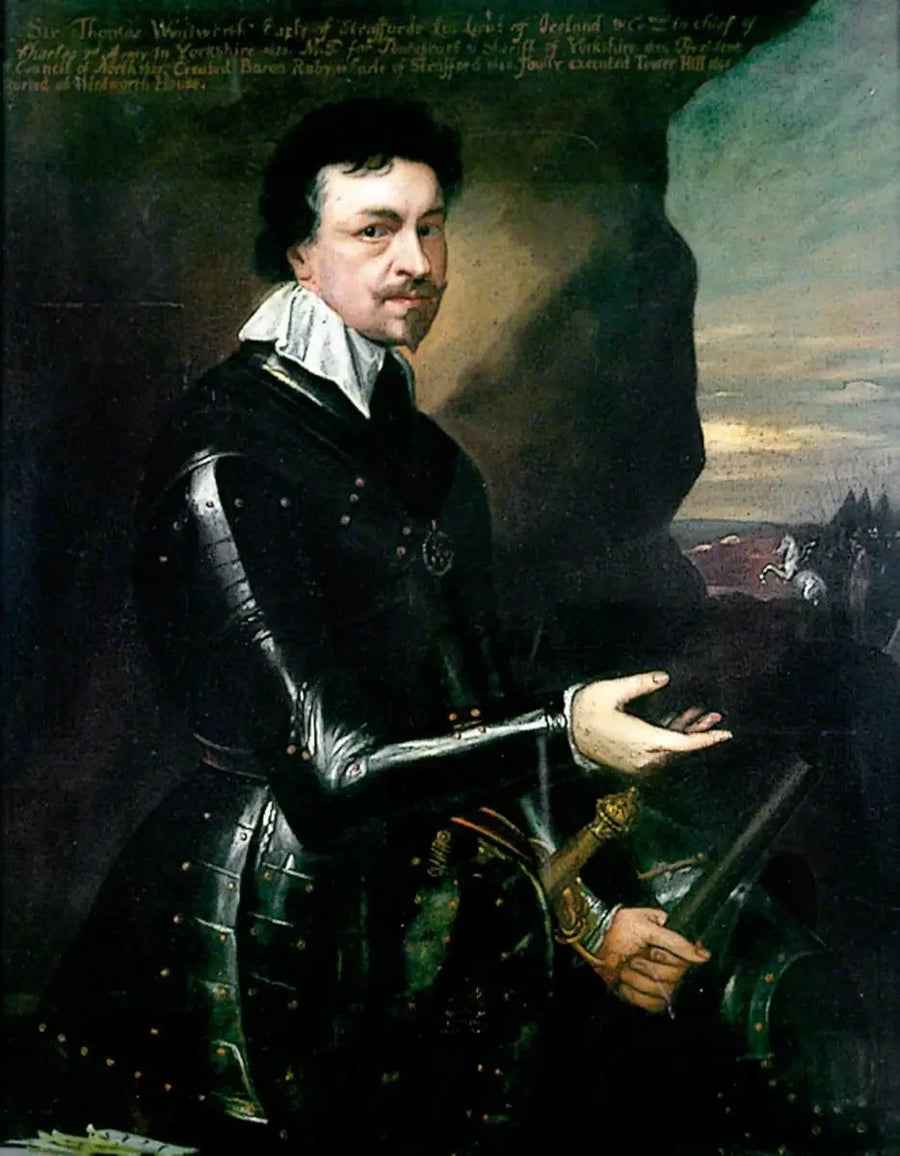 Thomas Wentworth (1593–1641), första earl av Strafford - Antoine van Dyck
