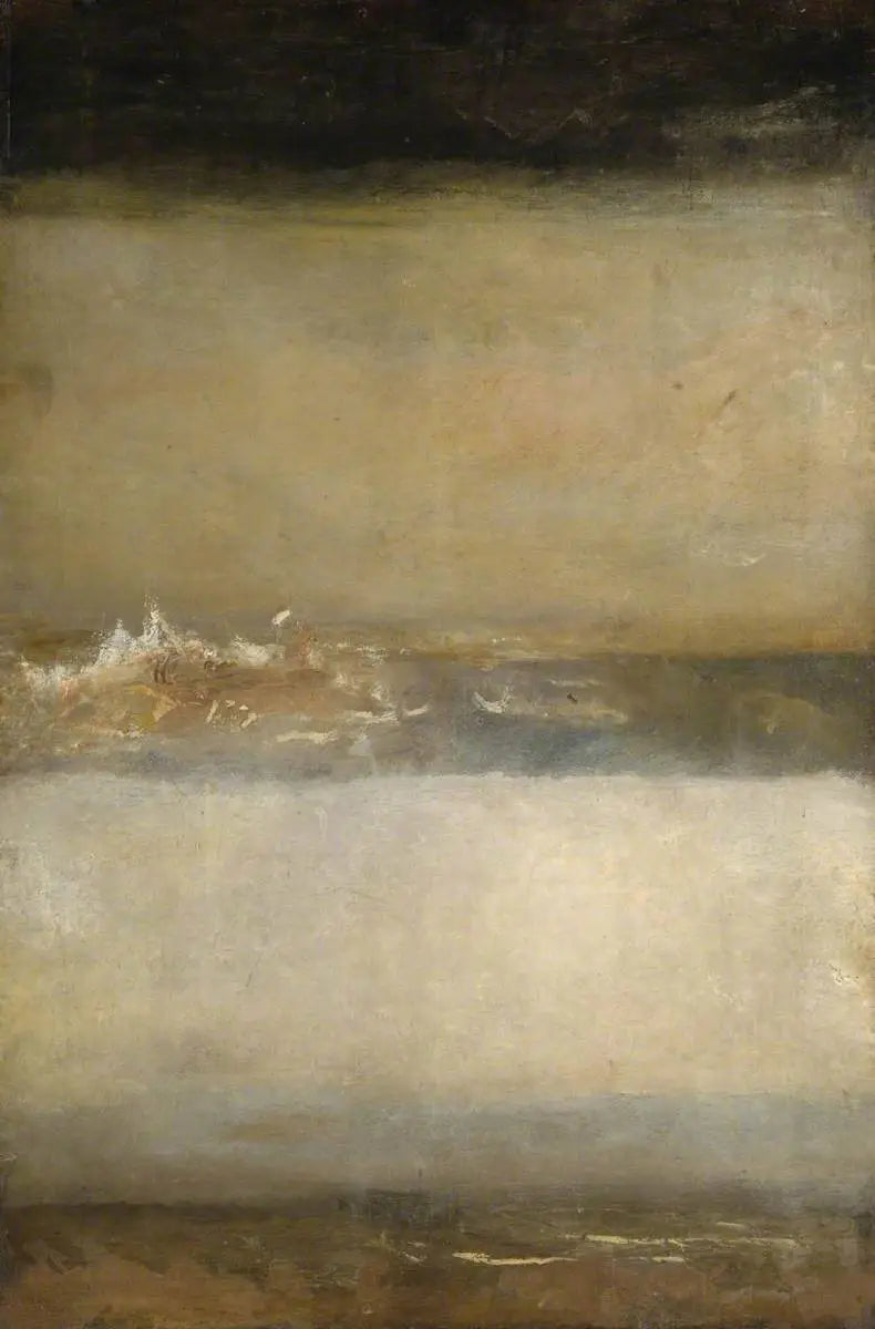 Tre Havsmålningar - J. M. W. Turner