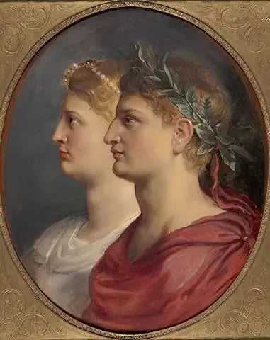 Tiberius och Agrippina - Peter Paul Rubens