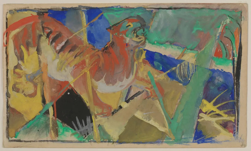 Tiger i djungeln - Franz Marc