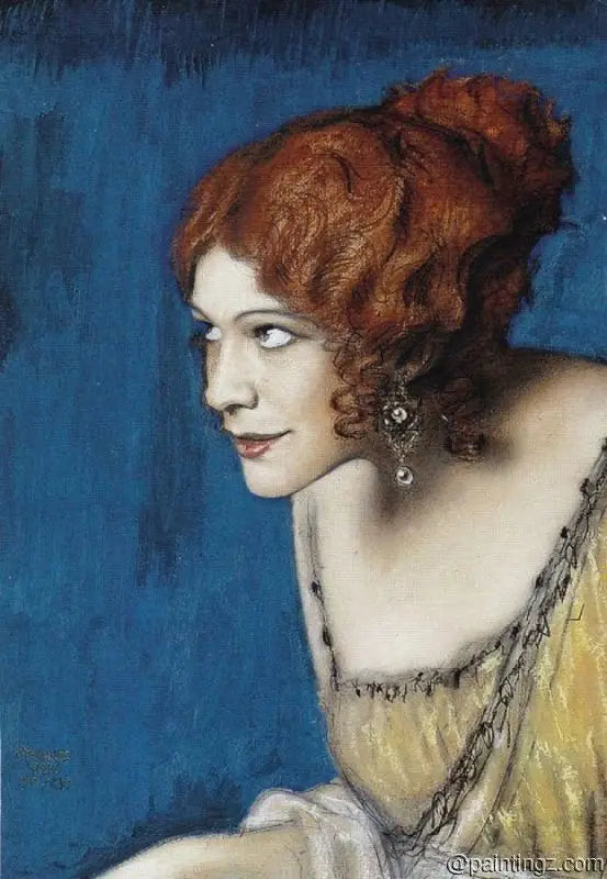 Tilla Durieux som Circe - Franz von Stuck
