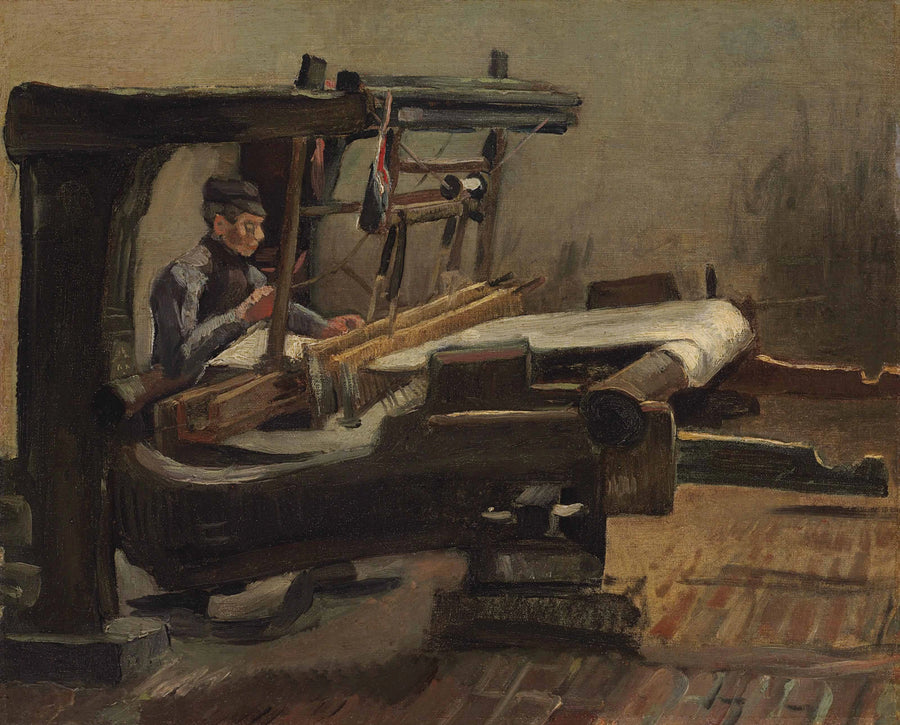 Vävare vänd mot höger - Vincent van Gogh