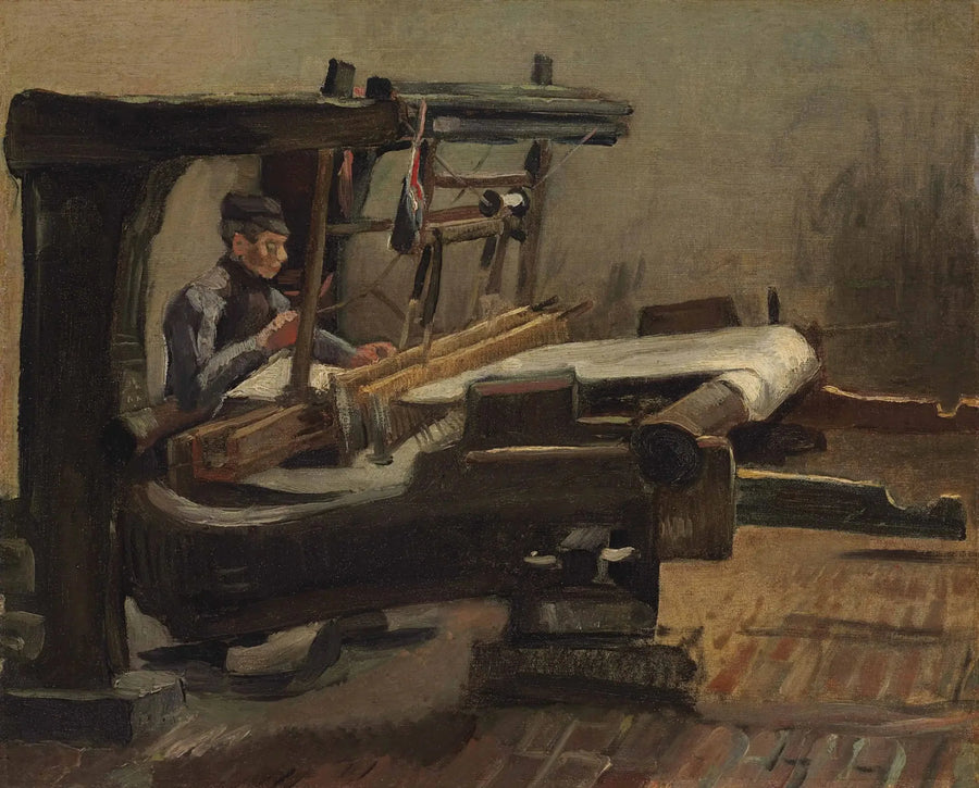 Vävare vänd mot höger - Vincent van Gogh