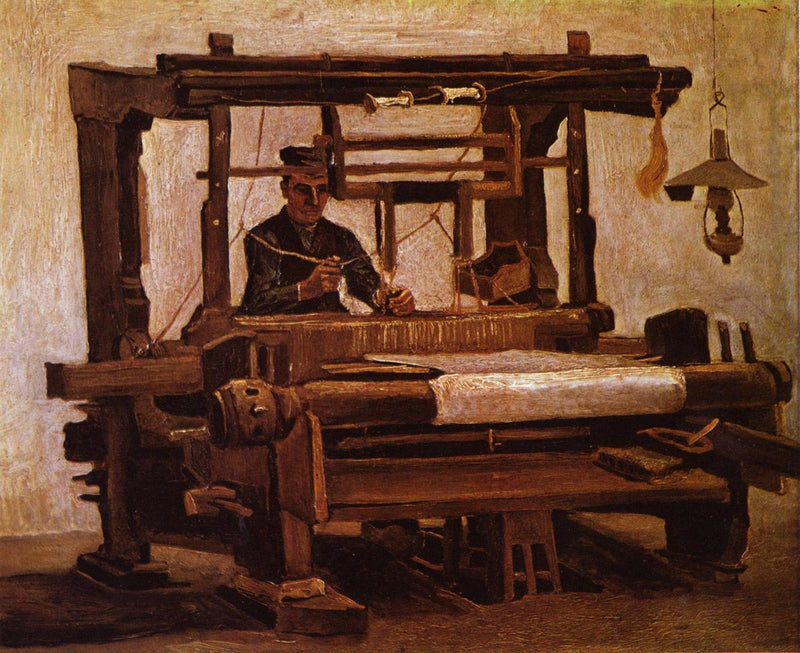 Vävare vid vävstolen - Vincent van Gogh
