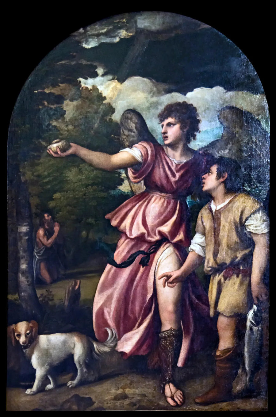 Tobias och ängeln - Titian