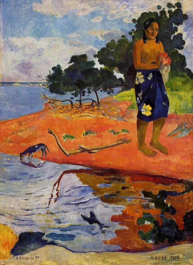 Morgontoalett - Paul Gauguin