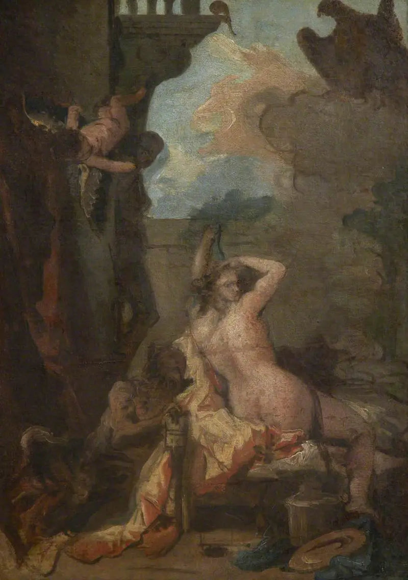 Venus-toaletten - Giovanni Battista Tiepolo
