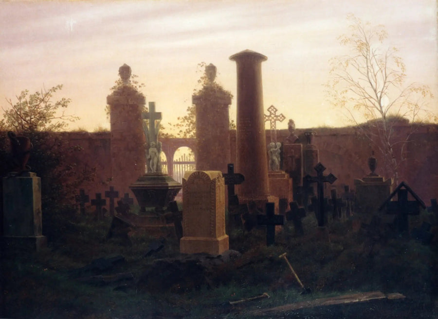 Kügelgens grav - Caspar David Friedrich