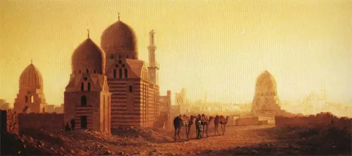 Mamelukernas gravar - Sanford Robinson Gifford