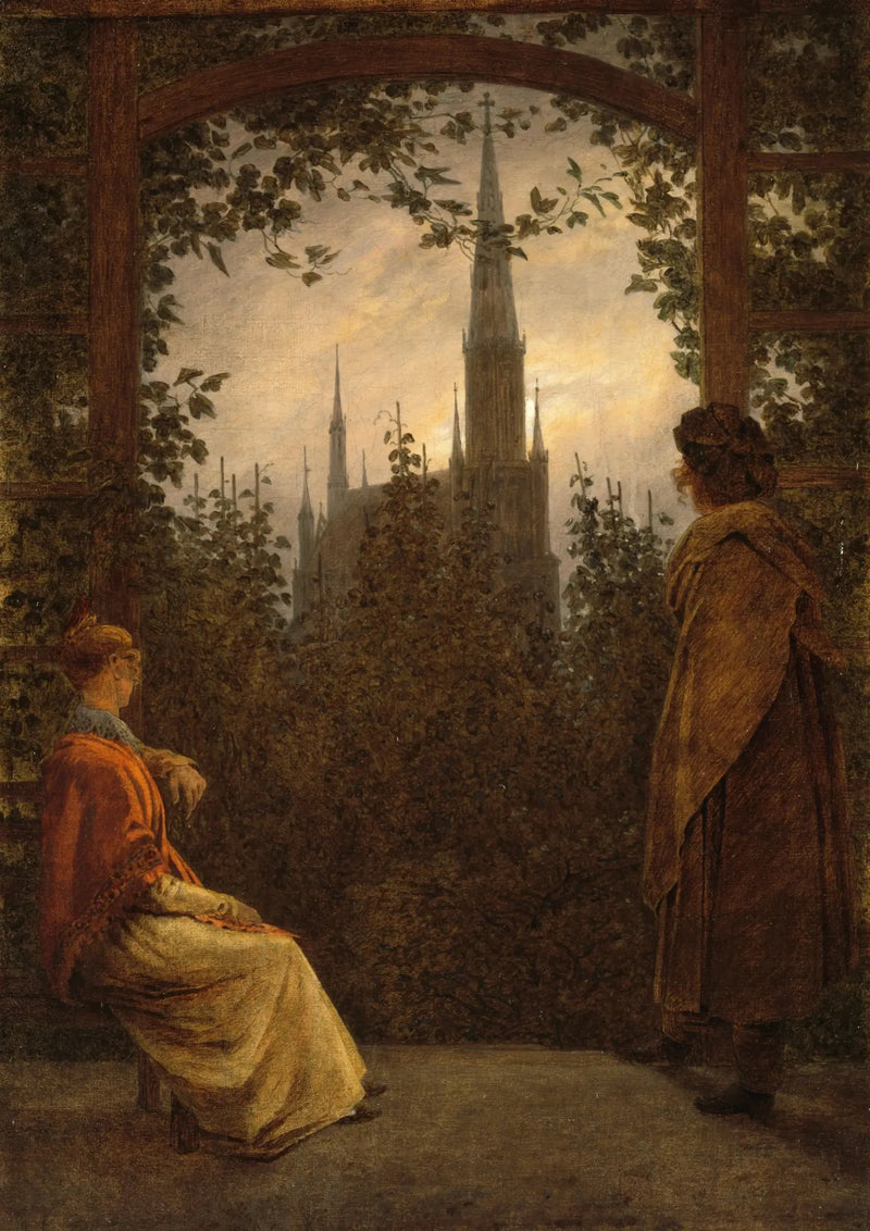 Tonnel i Greifswald - Caspar David Friedrich