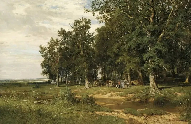 Ljud i en ekskog - Ivan Chichkine