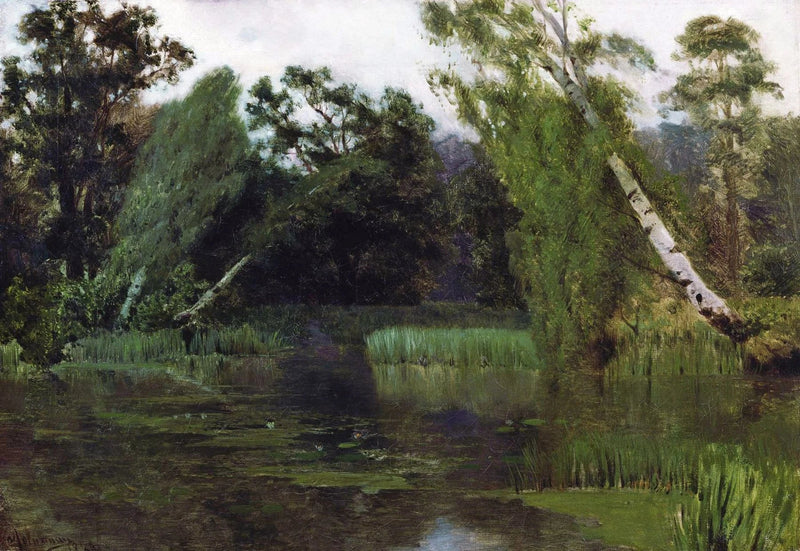 Dans le parc - Isaac Levitan