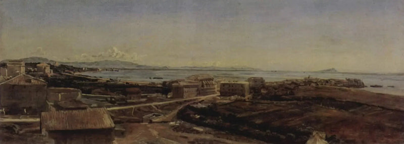 Torre del Greco nära Pompeji och Neapel - Alexandre Ivanov