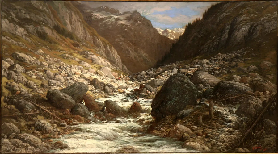 Bergstjärn - Gustave Doré