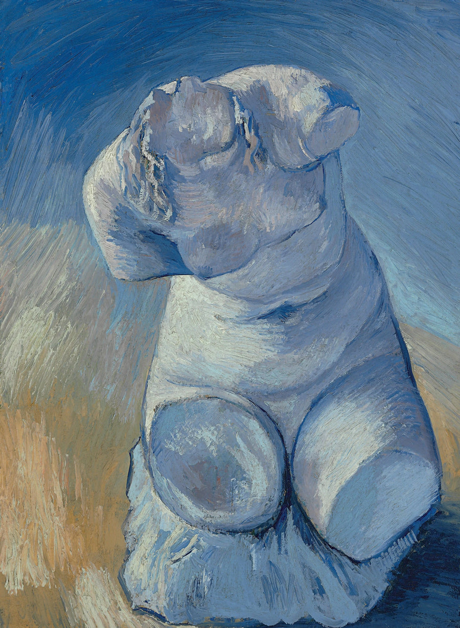 Gipsstatyett: Kvinnotorso, ansiktssyn - Vincent van Gogh