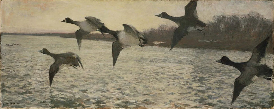 Tidigt på morgonen - Frank Weston Benson