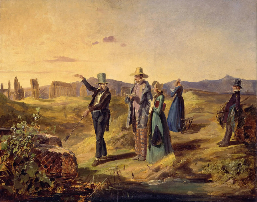 Engelska turister på landsbygden - Carl Spitzweg